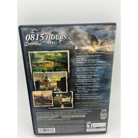 Medal of Honor Rising Sun (Sony PlayStation 2, 2003) Complete PS2 - Tested - Picture 2 of 5